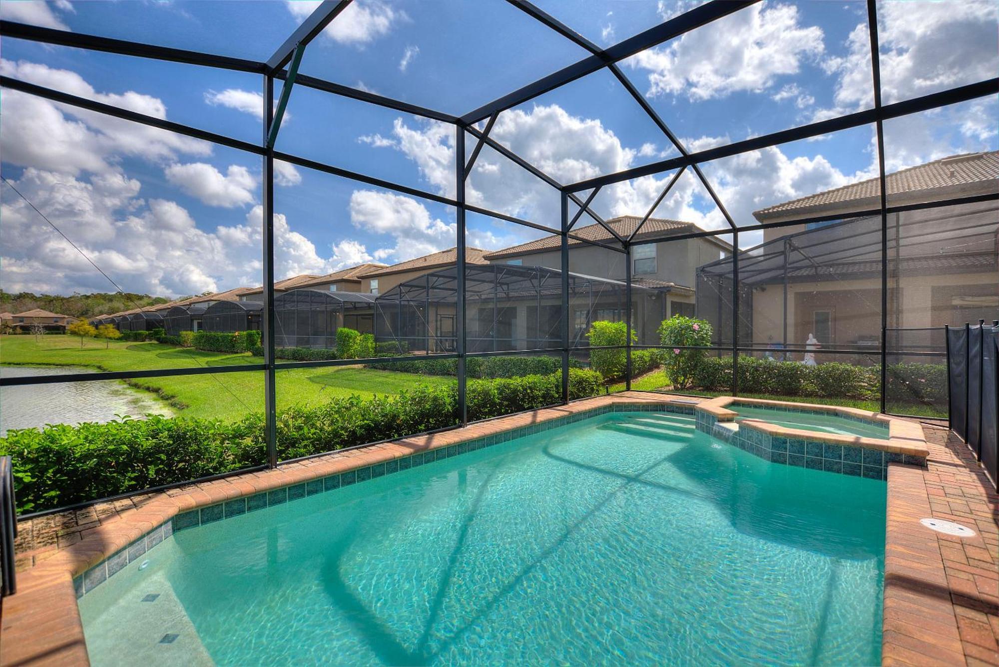 Stylish Cozy Family Getaway With Private Pool And Lake View Kissimmee Extérieur photo