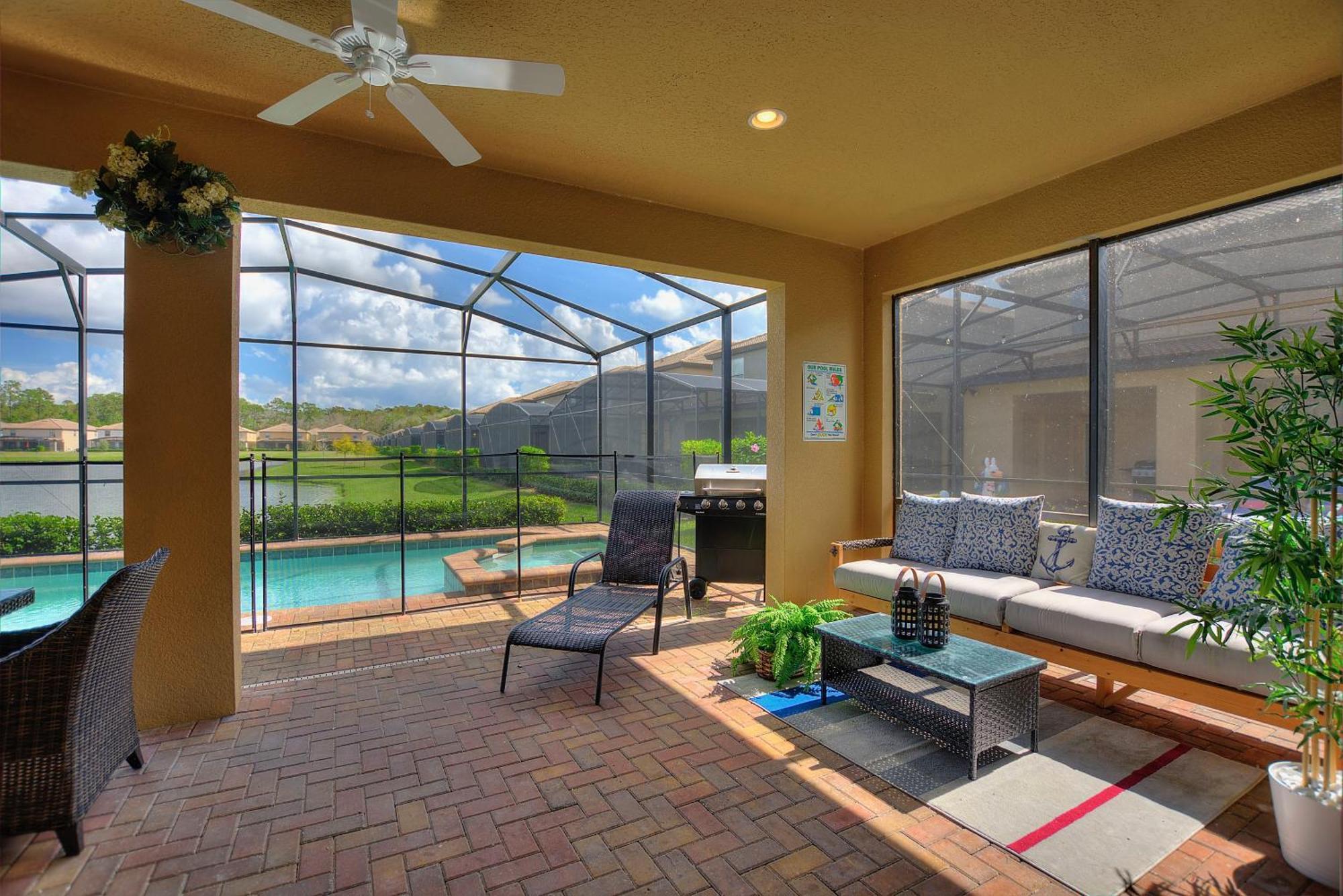 Stylish Cozy Family Getaway With Private Pool And Lake View Kissimmee Extérieur photo