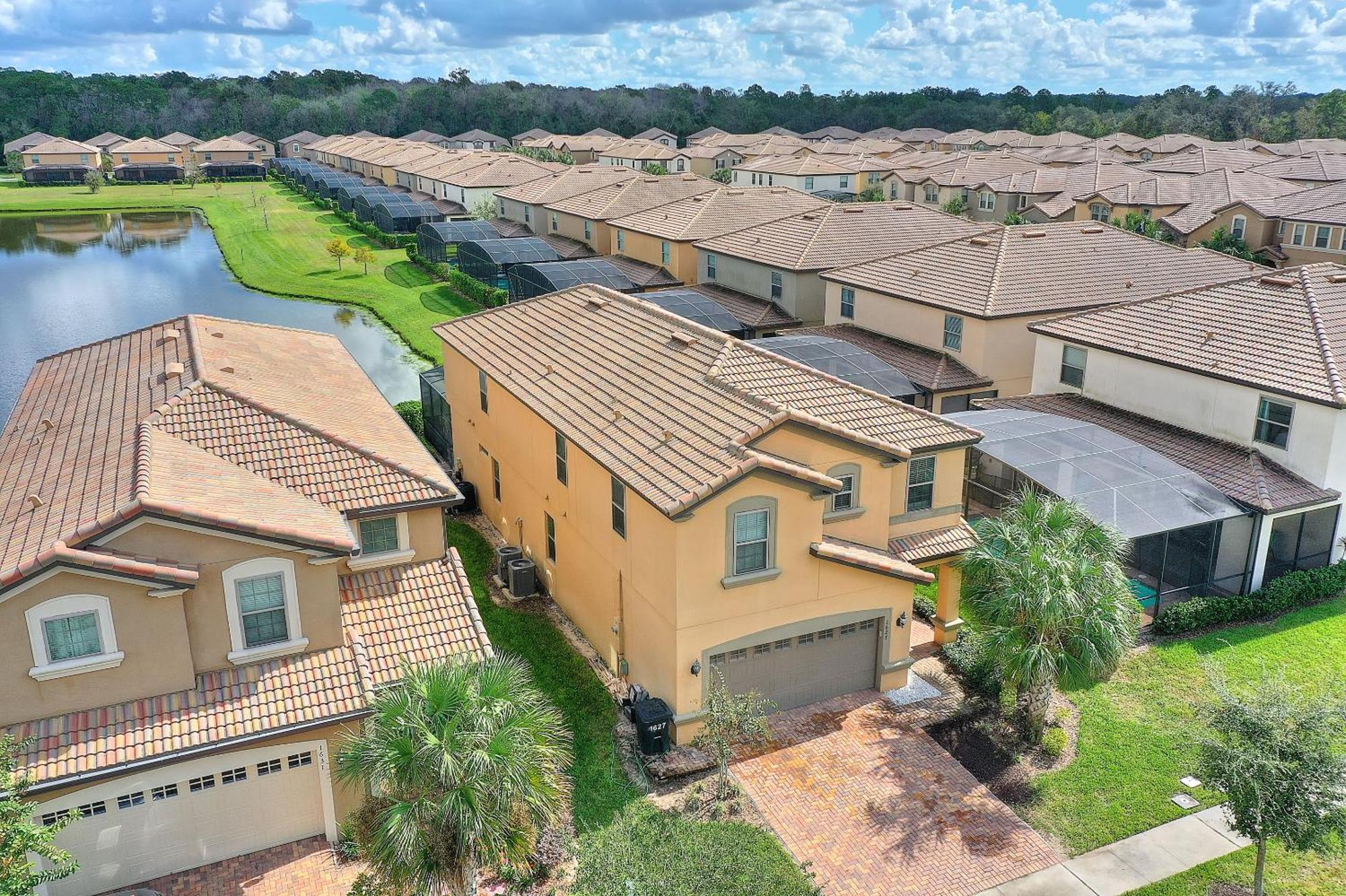Stylish Cozy Family Getaway With Private Pool And Lake View Kissimmee Extérieur photo